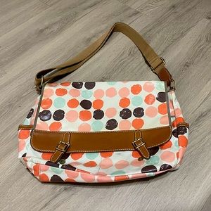 Fossil Messenger Book Bag